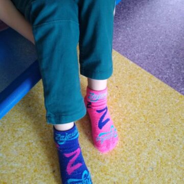 Powitaliśmy wiosnę w kolorowych skarpetach!