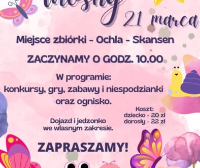 Tradycyjne Powitanie Wiosny w Skansenie w Ochli! 🌿