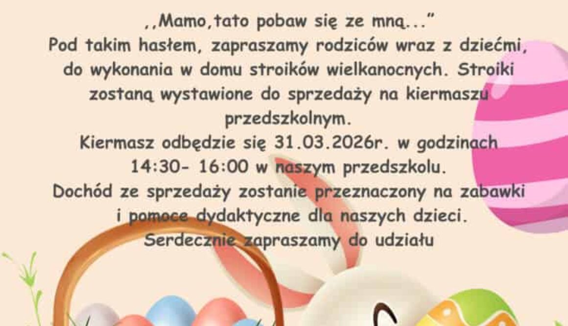 Kiermasz wielkanocny